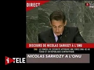 Sarkozy nouvel ordre mondial