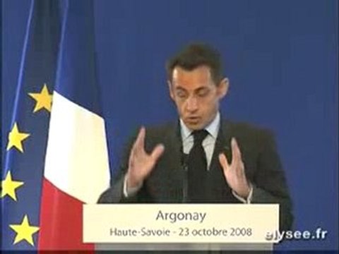 Sarkozy LE NOUVEL ORDRE MONDIAL