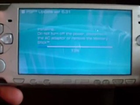 How to upgrade your PSP to firmware 6.31