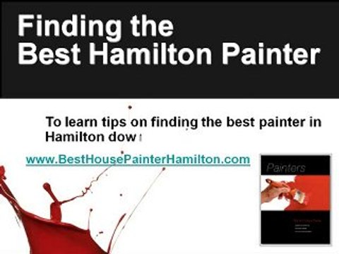 Hamilton and Dundas Home Painting Contractors and House Pai
