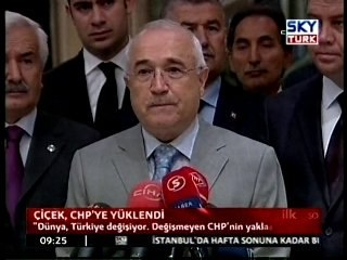 Çiçek, CHP'ye Yüklendi