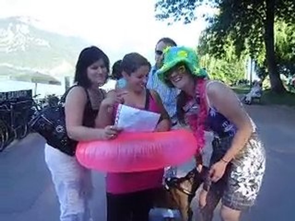 EVJF Céline / Annecy le 31.07.10
