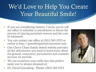 When Should I Consider Cosmetic Porcelain Veneers?
