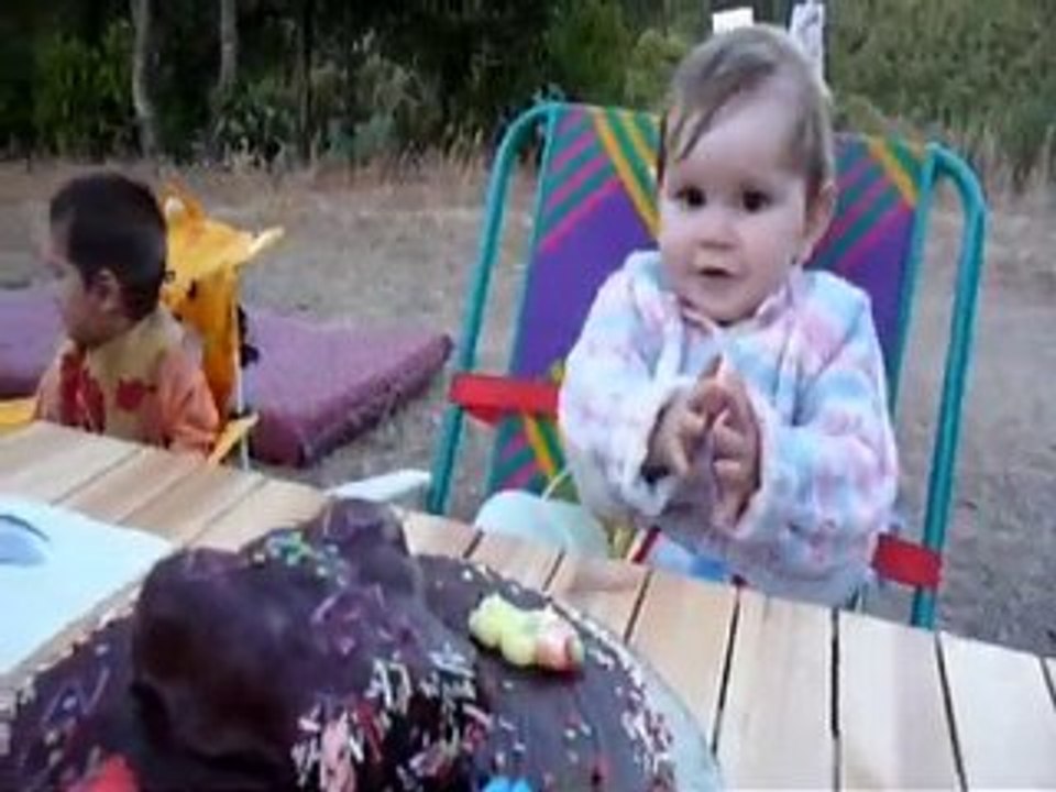 Anniv Zoé, au camping