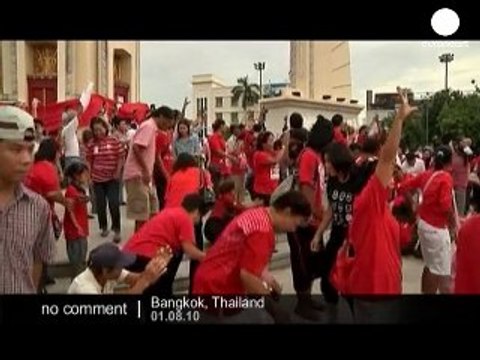 Red Shirts protest in Bangkok - no comment