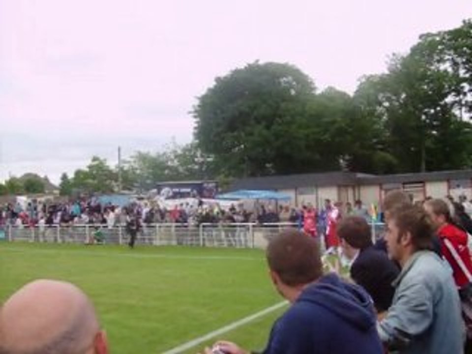 Brest - Lille 31-07-10 Guipavas amical Penalty de Nolan Roux