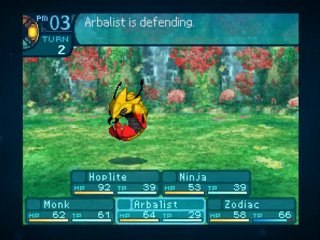 Etrian Odyssey III : The Drowning City - Combat System