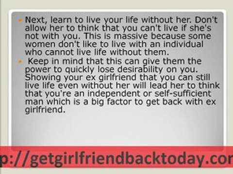 How to Get Back With an Ex Girlfriend - Tips You Need to Fol