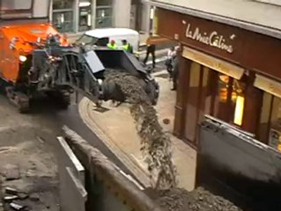 VESOUL : TRAVAUX RUE PAUL MOREL