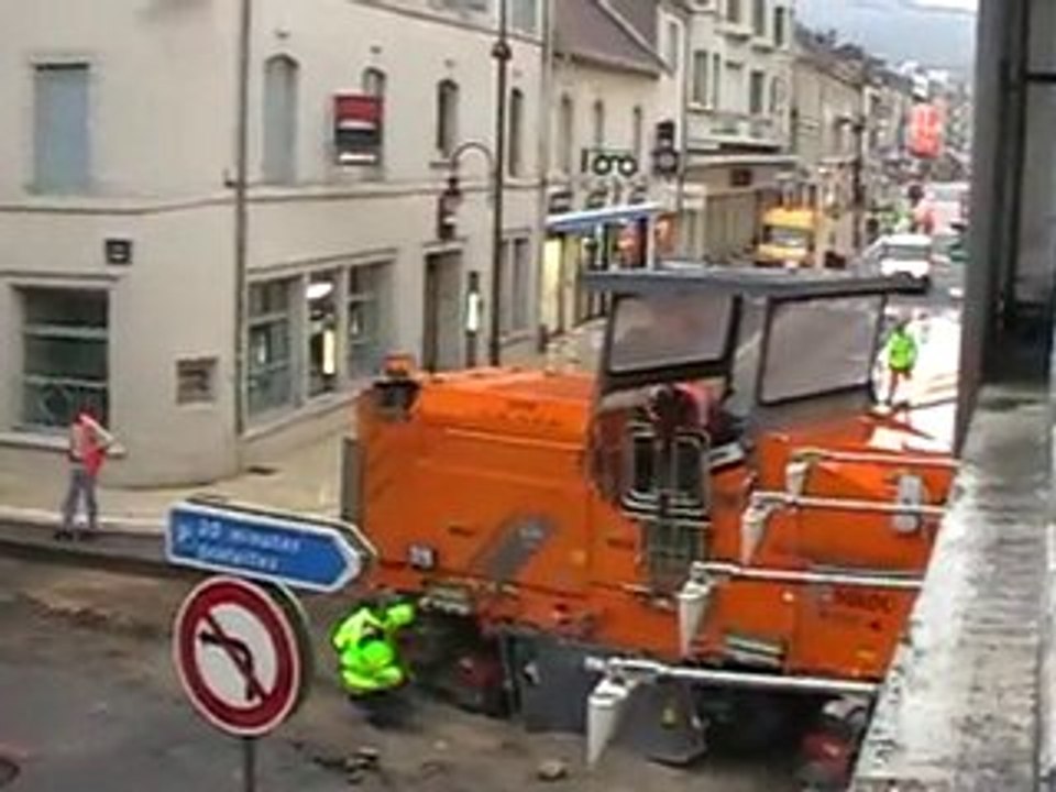 VESOUL : TRAVAUX RUE PAUL MOREL
