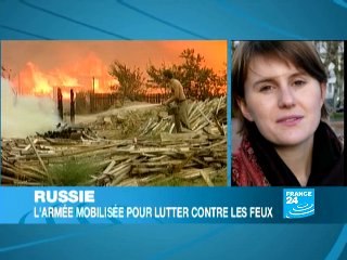 Russie : L'armée mobilisée pour lutter contre les incendies