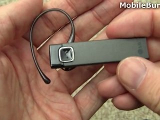 LG HBH-585 Bluetooth headset video tour