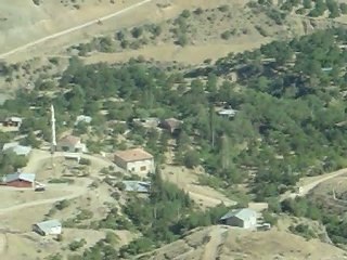 Dağdan 360 derece görüşle tatlıpayam köyü