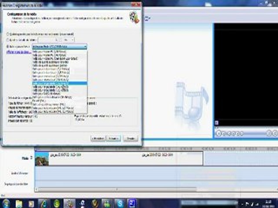 TUTO comment convertir un projet windows movie maker en AVI.