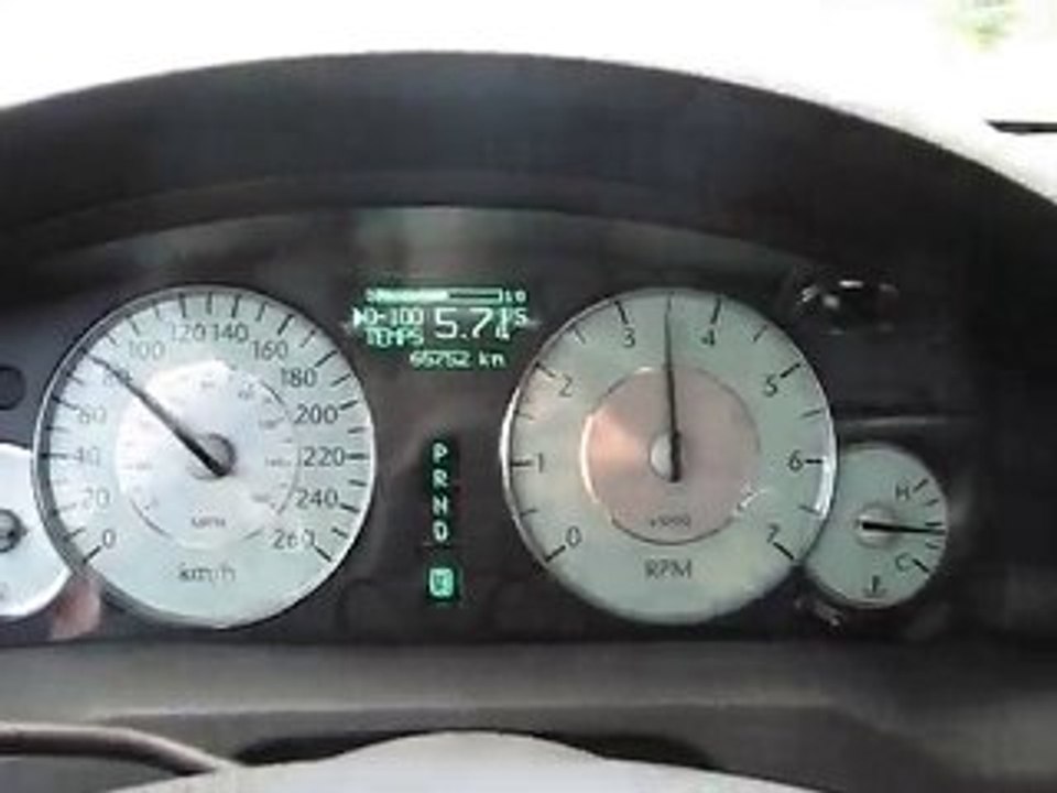 0 a 100 Chrysler 300C CRD 2eme essai
