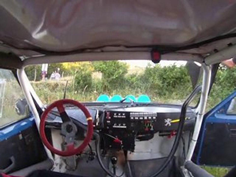 Bagnols les Bains 2010 -caméra embarquée- GERALD / DUMAS