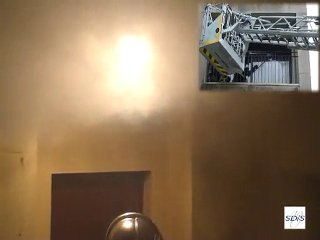 feu d'appartement sans ventilation