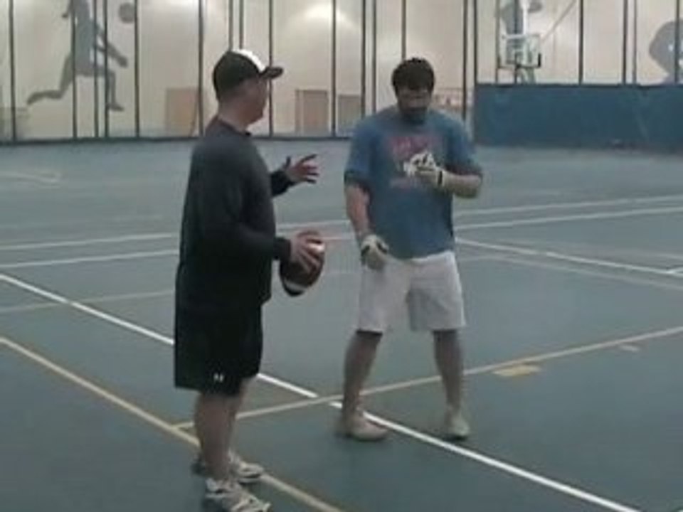 Back Peddle Drill for Football Defensive Backs