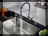 Kraus Steel Kitchen Sink and  Kitchen Faucet and Soap ...