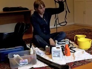 how to clean tack part two