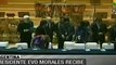 Universidades argentinas dan honoris causa a Evo Morales