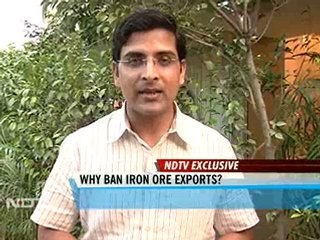 Centre reprimands Karnataka CM: Why ban iron ore exports?
