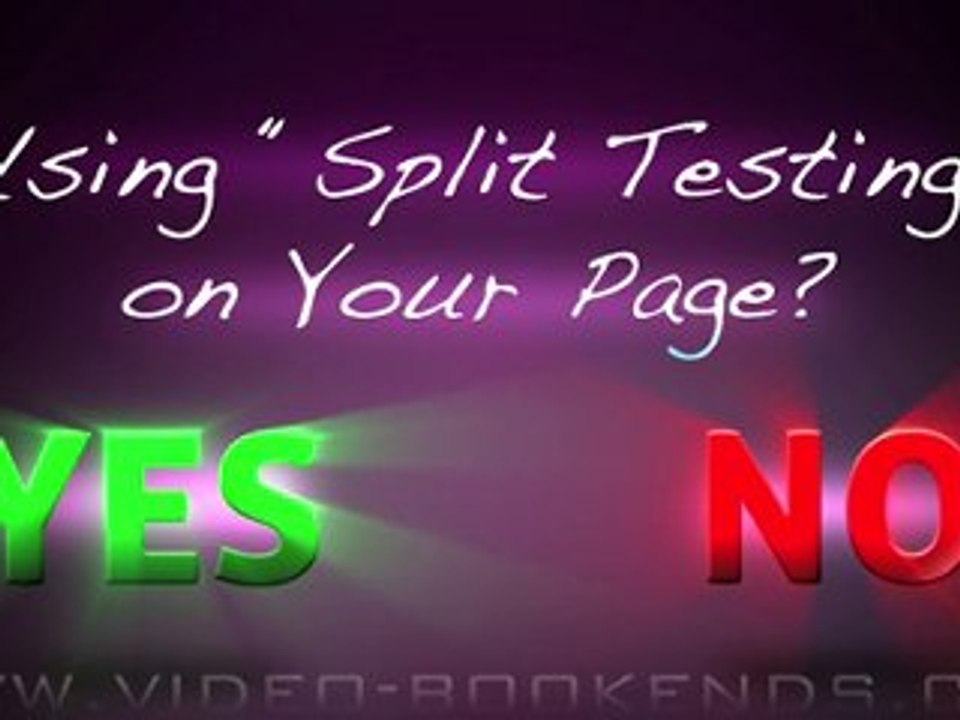 Split Test On Your Website run A/B Test