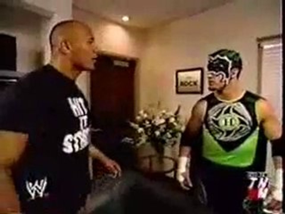 The Rock and The Hurricane Segment