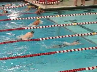 Jake Hassel's 200IM in 2:16.77L (green cap) 7/30/2010