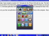How to jailbreak 4.0.1 firmware for iPhone 3GS for ...