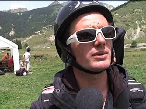 Un vol en parapente
