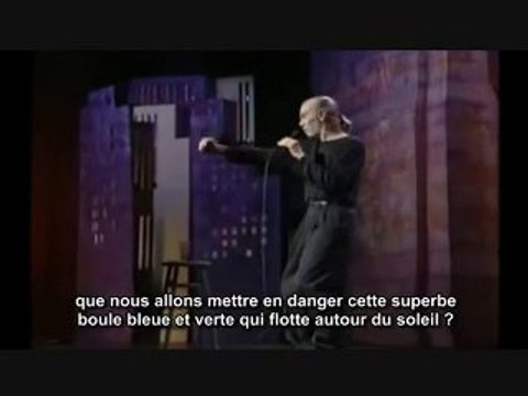 George Carlin - Ecologie, Environnement, La Terre [VOSTFR.MP