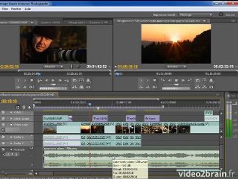 Premiere Pro CS5 : Régler l'audio d'un élément