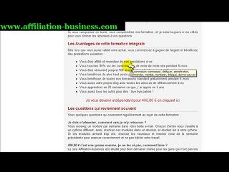 formation intégrale