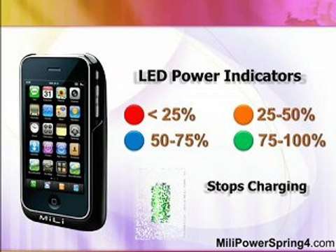 Power Up your iPhone with MiLi Power Spring 4 Battery