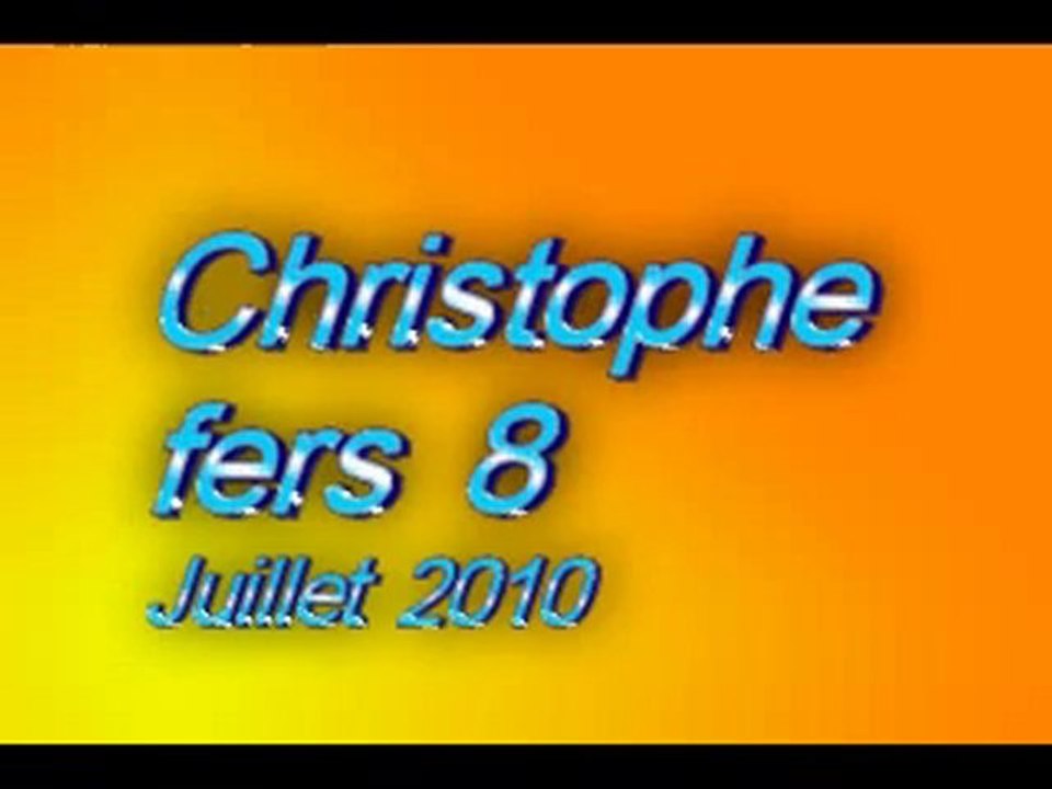 Le swing de Christophe fer 8 Aout 2010