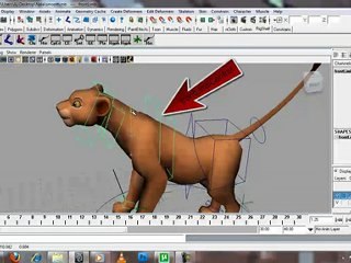 a basic quadruped rig