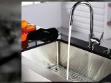 Kraus Steel Single Bowl  Sink & Kitchen Faucet with ...