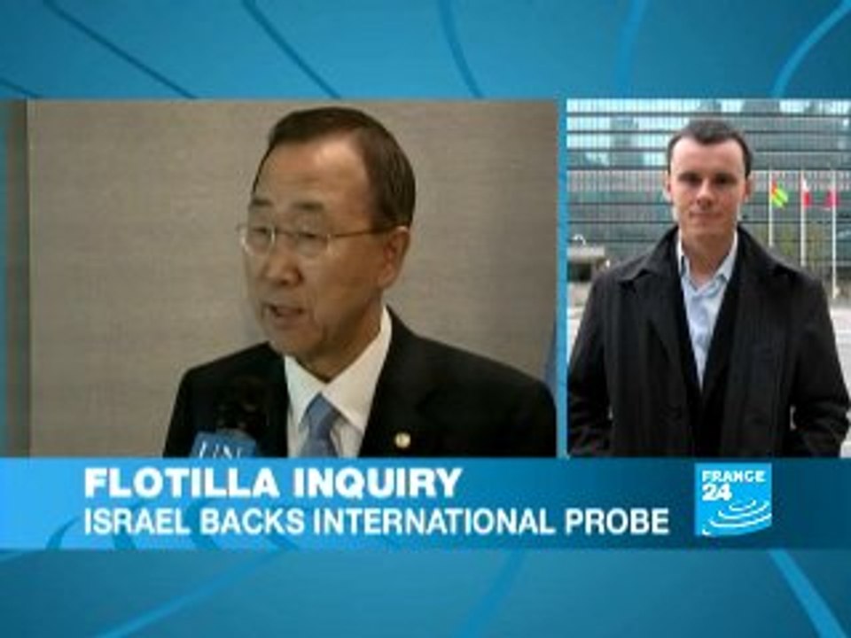 Flotilla inquiry: Israel backs international probe