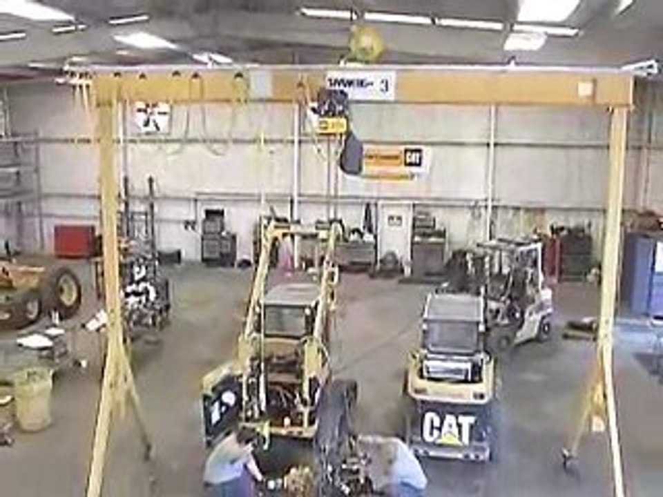 A Frame Gantry Crane / Gantry Cranes / Material Handling