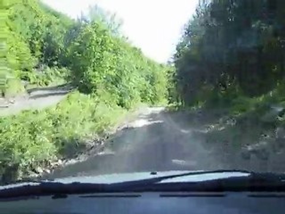 Samandereden Abanta Gidiş Yolu