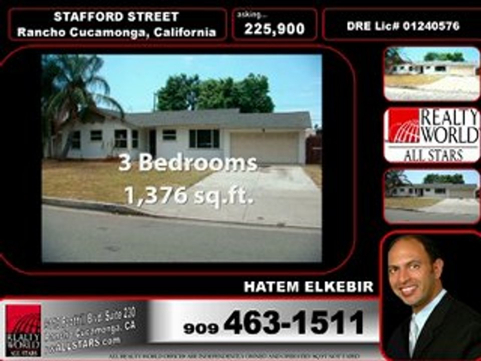 Rancho Cucamonga REO on Stafford by Hatem