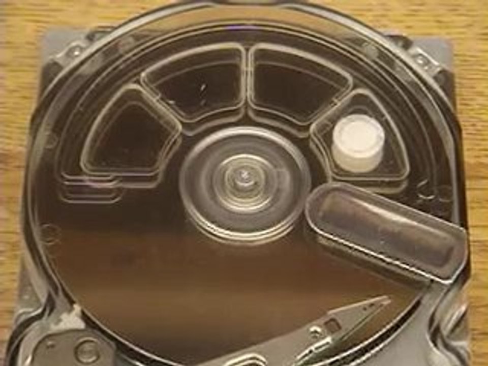 If you have never seen how a hard drive head seeks for ...