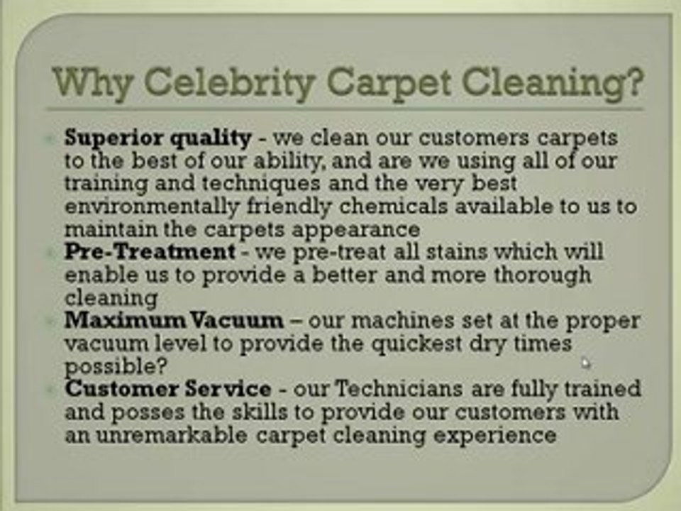 Lenexa Carpet Cleaners