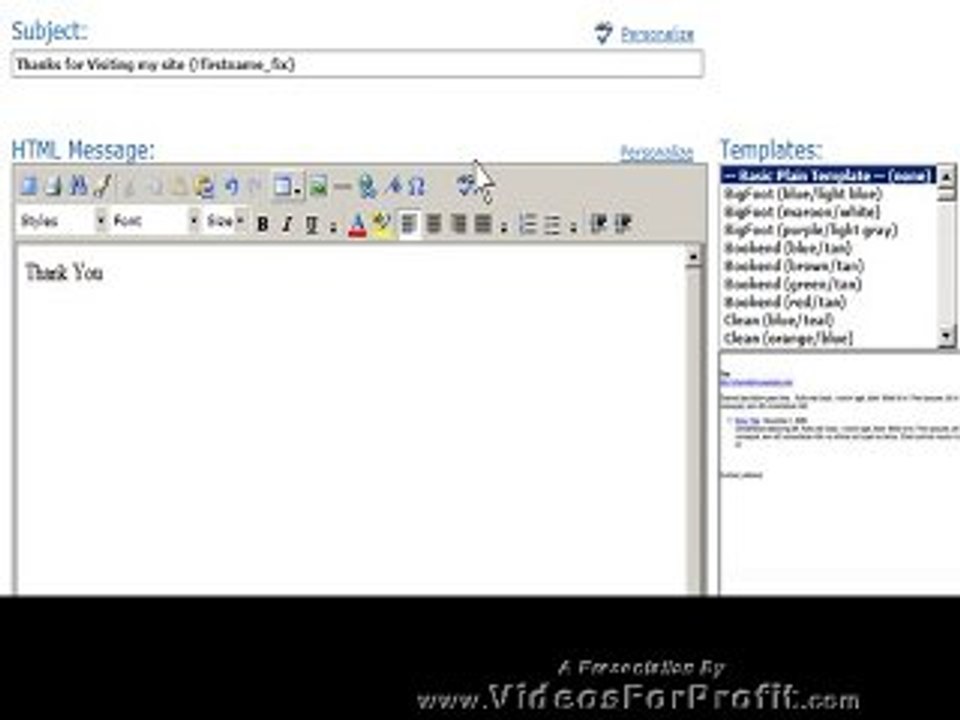 Autoresponder Profits 8-2