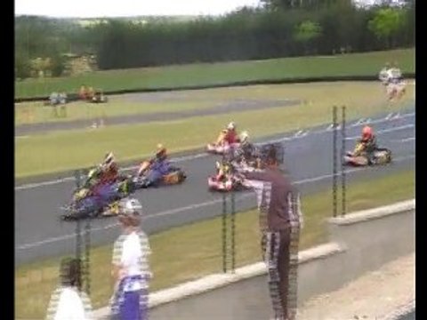 Théo Leboulanger Course de karting à Chatillon 2010
