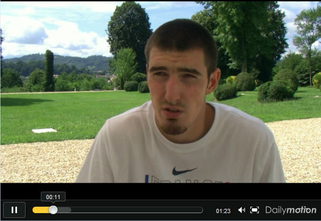 Nando de Colo à propos de ses débuts à Cholet Basket