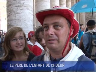 Vatican : 50.000 enfants de choeur venus voir le pape