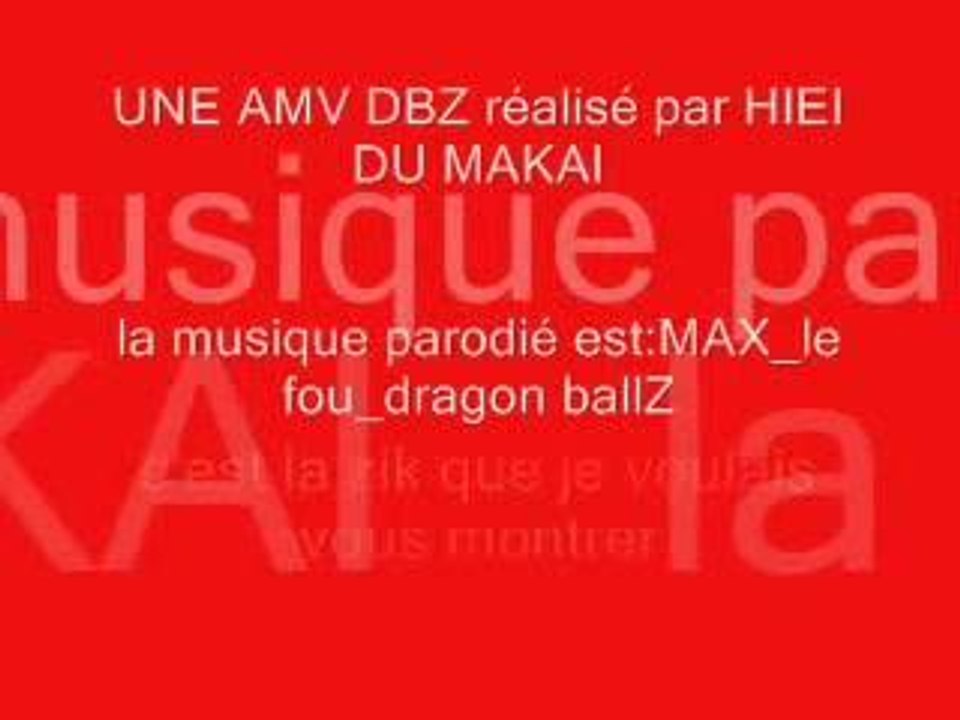 AMV DBZ comique