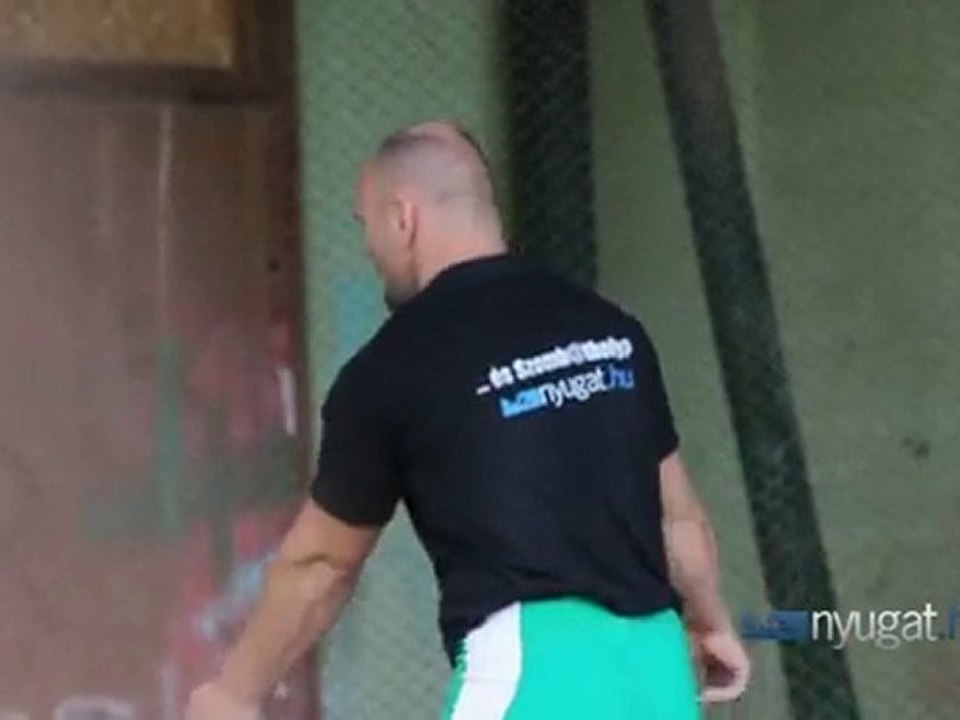 Athlé lanceur disque Fazekas Róbert - Entrainement